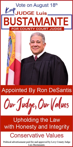 Keep Levy County Court Judge Luis Bustamante HardisonInk.com