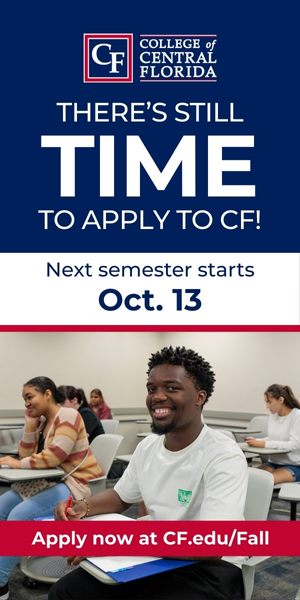College of Central Florida Ad on HardisonInk.com