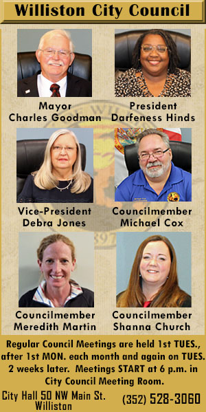 Ad for the City of Williston In HardisonInk.com