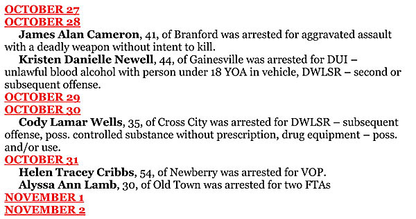 Gilchrist County Sheriff's Office logo etc