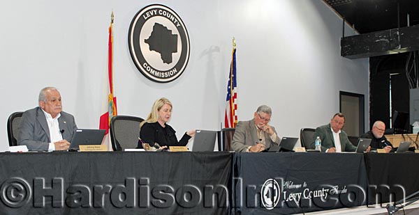 Levy County Commission in March of 2026