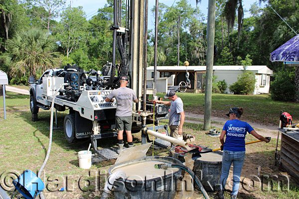 New Well In Levy County Florida in May of 2026 HardisonInk.com