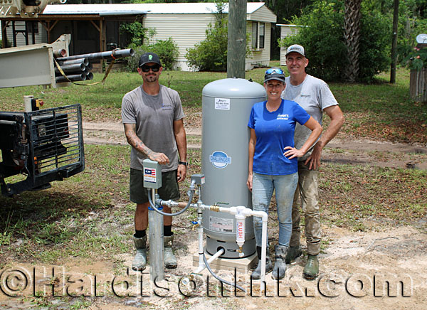 New Well In Levy County Florida in May of 2026 HardisonInk.com